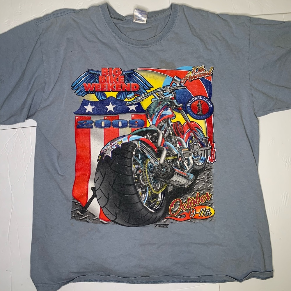 Vintage look Motorcycle tee